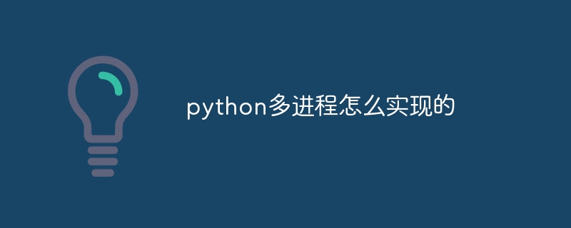 python多进程怎么实现的