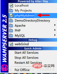 解决WAMP打开phpMyAdmin却出现错误的问题