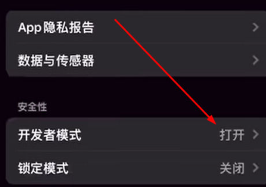 ios17开发者模式怎么打开 开发者模式打开方法