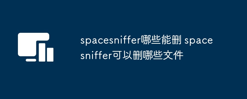 spacesniffer哪些能删 spacesniffer可以删哪些文件