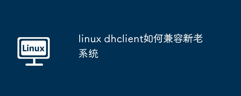 linux dhclient如何兼容新老系统（新老.兼容.系统.linux.dhclient...........）