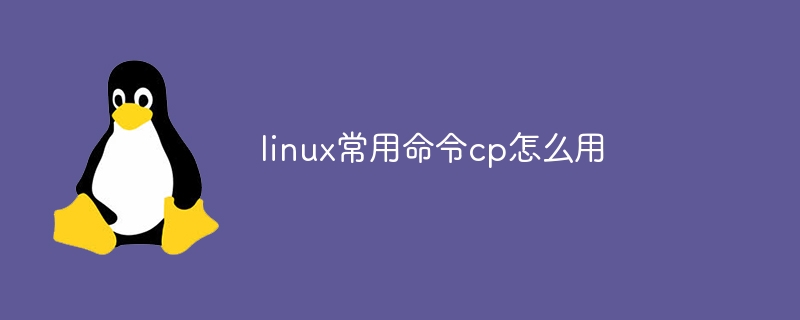 linux常用命令cp怎么用(常用命令,linux,cp....)