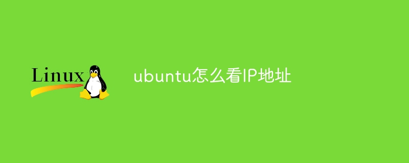 ubuntu怎么看IP地址(怎么看,地址,ubuntu,IP....)