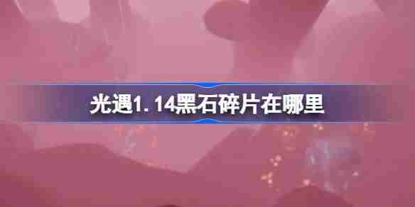 光遇1.14黑石碎片在哪里-光遇1月14日黑石碎片位置攻略（碎片.黑石.位置.攻略.1.14.....）