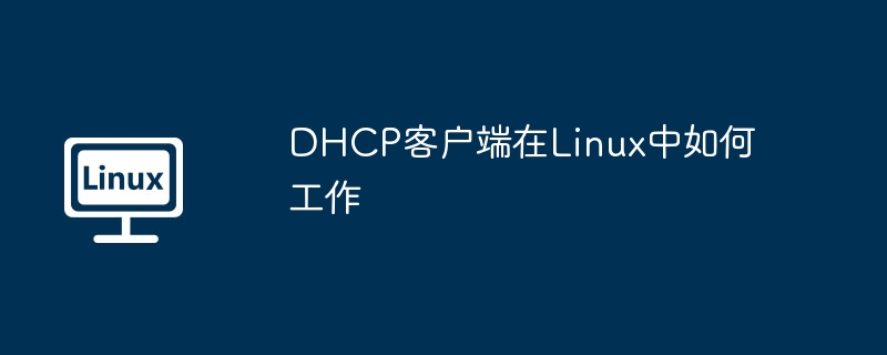 DHCP客户端在Linux中如何工作（客户端.工作.DHCP.Linux...........）