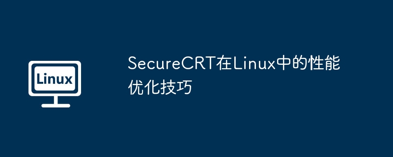 SecureCRT在Linux中的性能优化技巧（优化.性能.技巧.SecureCRT.Linux...........）